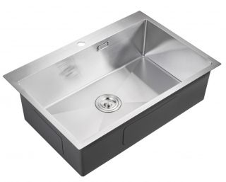 Мойка для кухни Milacio Denia 75 Steel MC.77500 нержавеющая сталь